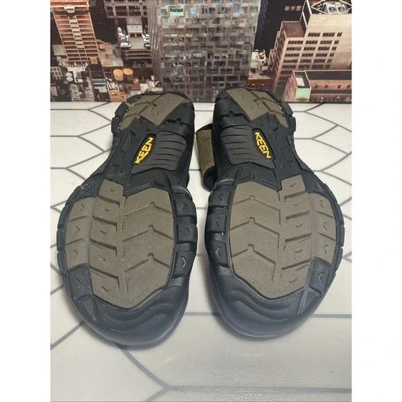 KEEN Newport Waterproof Bison Browny Hiking Sandals Men's Sz 10 - Picture 4 of 6